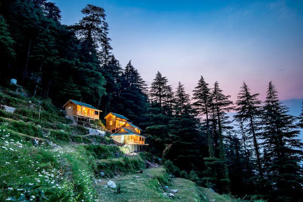 Mid Conifer Cottage Dalhousie Exterior foto
