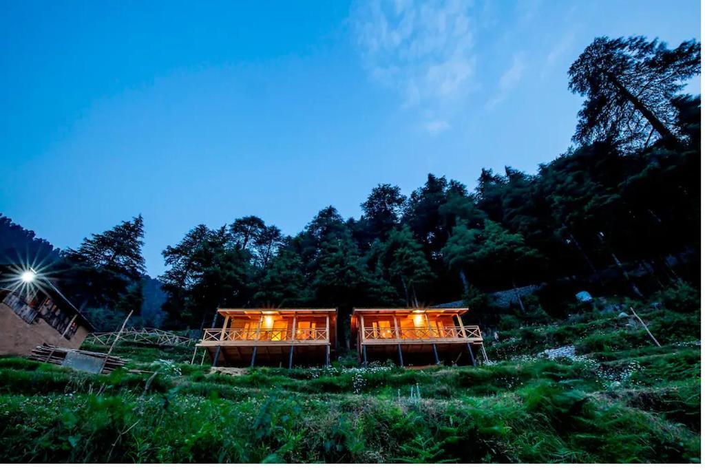 Mid Conifer Cottage Dalhousie Exterior foto